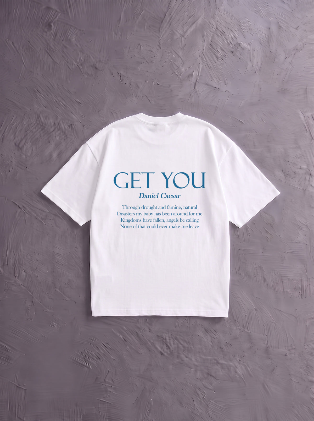 DANIEL CAESAR T-SHIRT (WITH BACKPRINT)