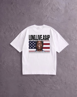 ASAP ROCKY T-SHIRT (WITH BACKPRINT)