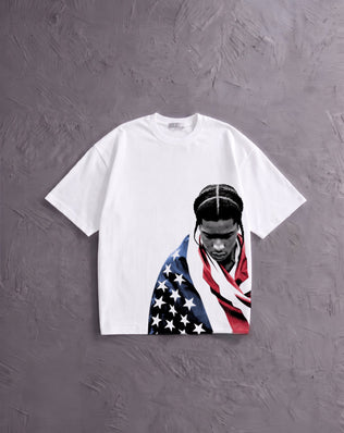 ASAP ROCKY T-SHIRT (WITH BACKPRINT)