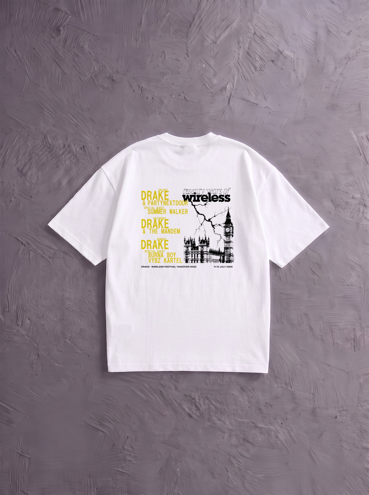 DRAKE T-SHIRT (WITH BACKPRINT)