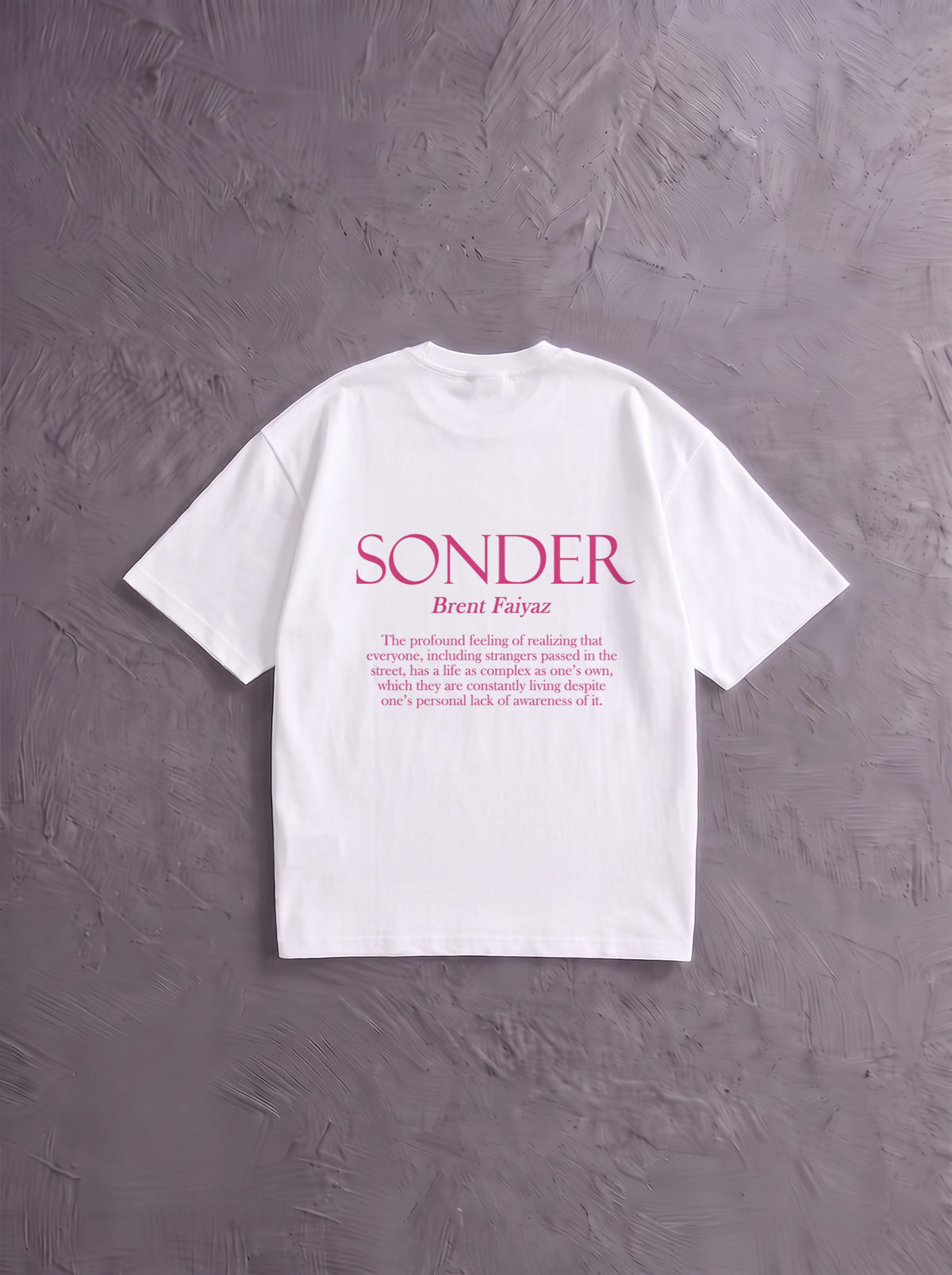 BRENT FAIYAZ T-SHIRT (WITH BACKPRINT)