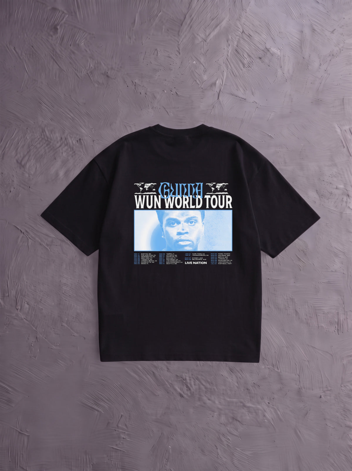 GUNNA WUN T-SHIRT (WITH BACKPRINT)