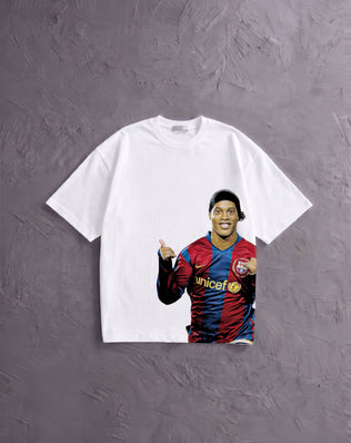 RONALDINHO T-SHIRT (WITH BACKPRINT)