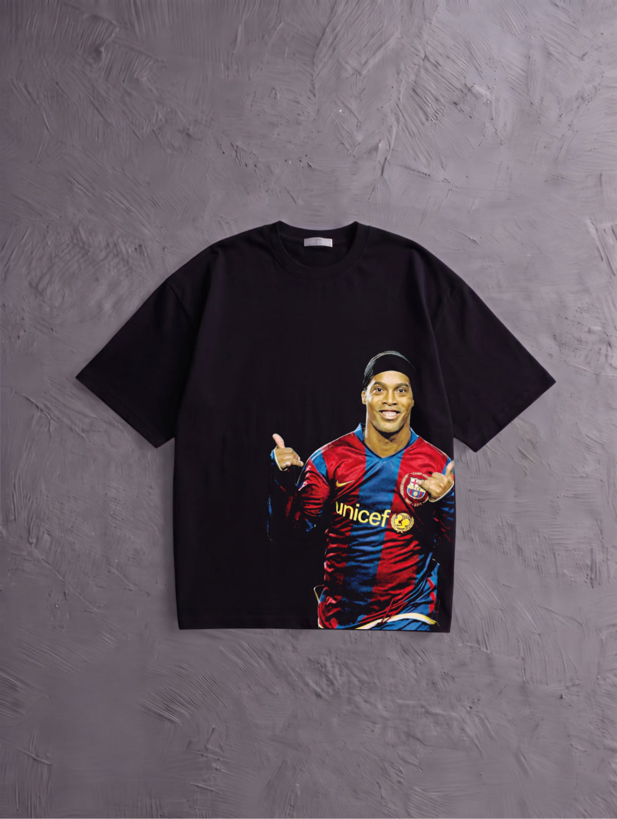 RONALDINHO T-SHIRT (WITH BACKPRINT)