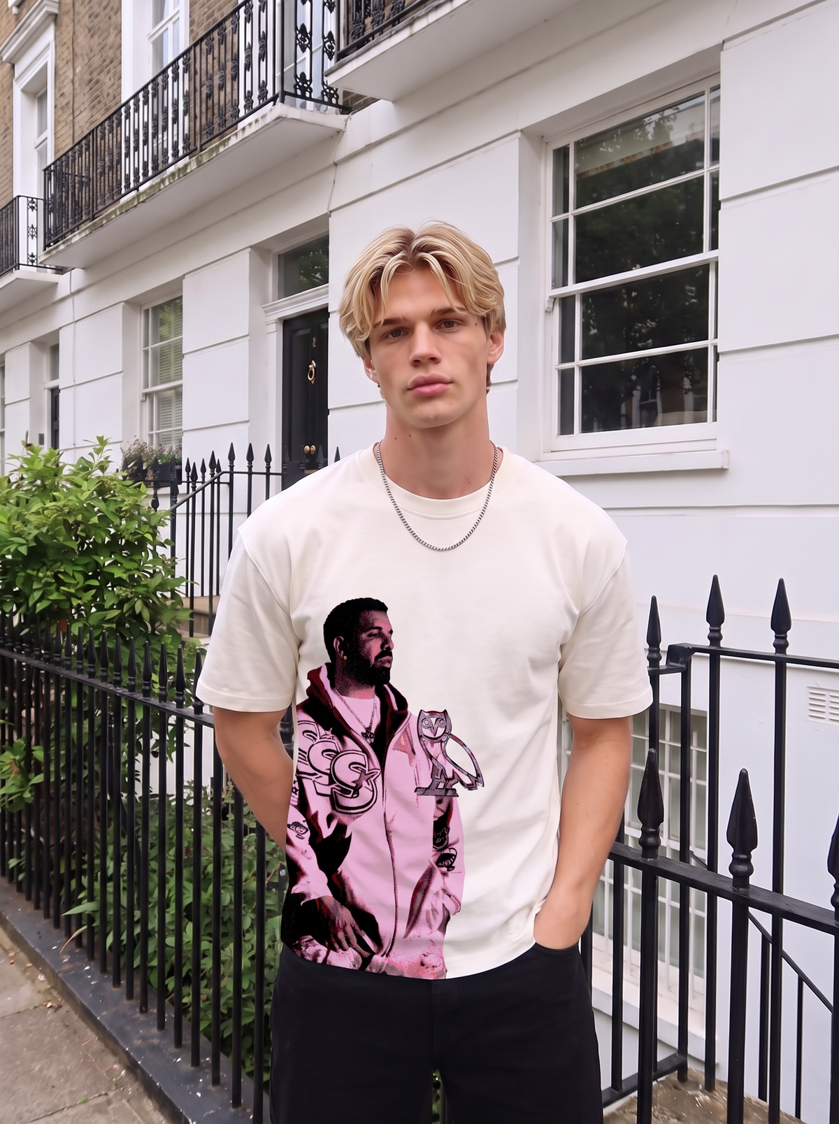 DRAKE T-SHIRT (WITH BACKPRINT)