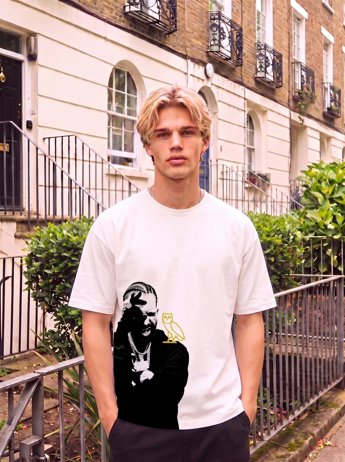 DRAKE T-SHIRT (WITH BACKPRINT)