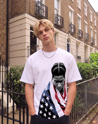 ASAP ROCKY T-SHIRT (WITH BACKPRINT)