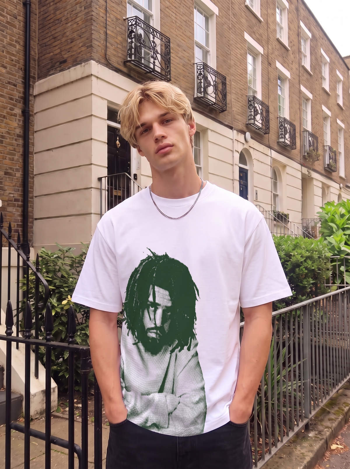 J.COLE T-SHIRT (WITH BACKPRINT)