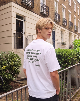J.COLE T-SHIRT (WITH BACKPRINT)