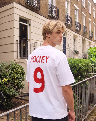 ROONEY T-SHIRT (WITH BACKPRINT)