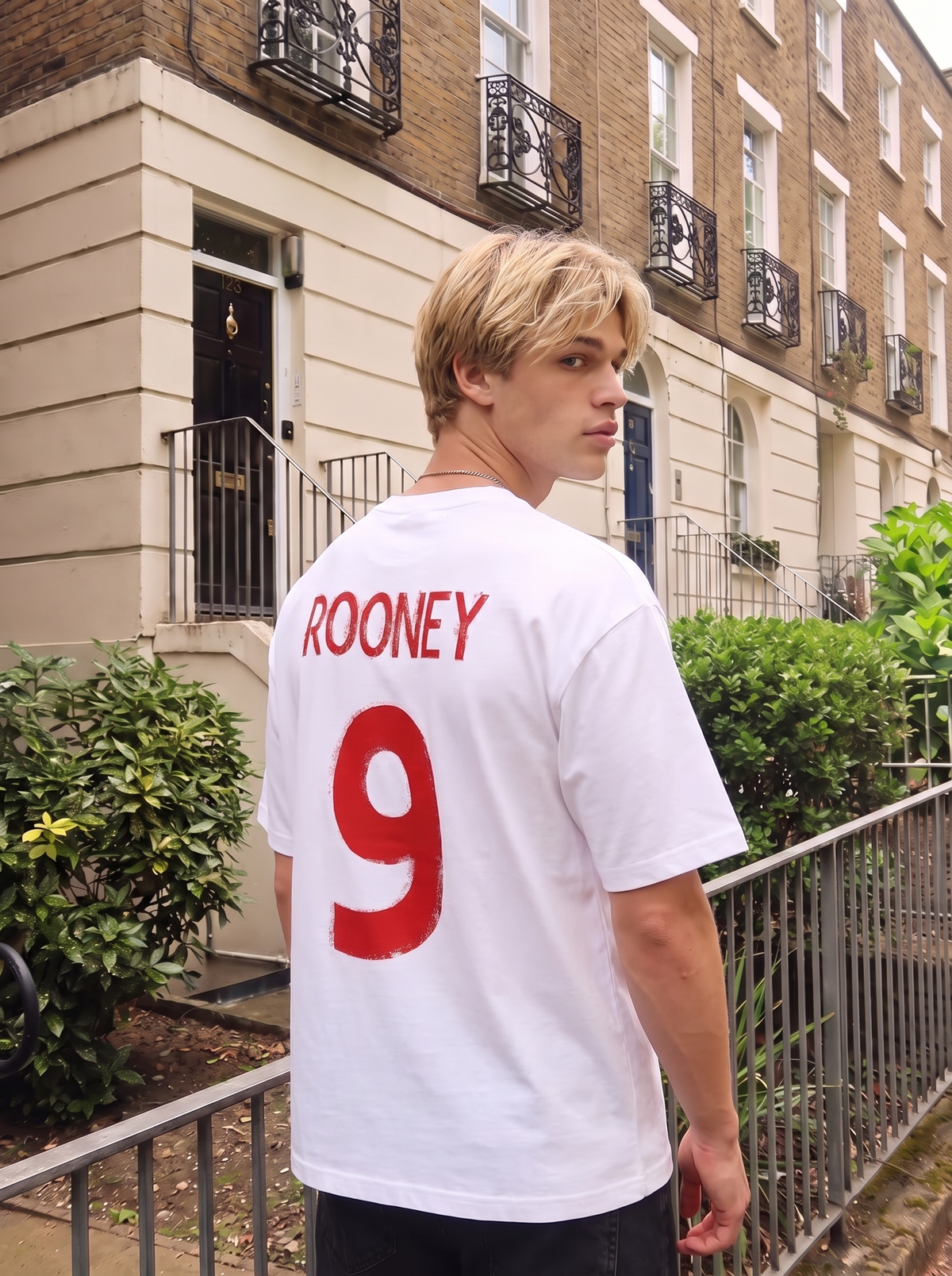 ROONEY T-SHIRT (WITH BACKPRINT)