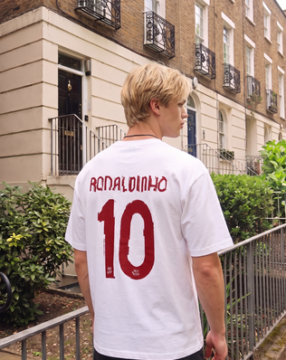 RONALDINHO T-SHIRT (WITH BACKPRINT)